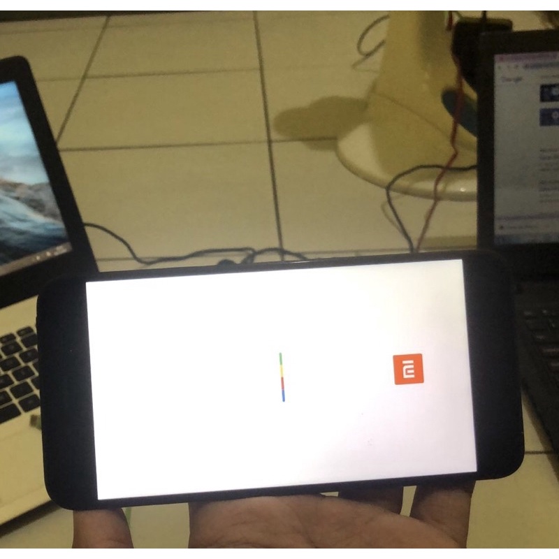 LCD Mi A1 Original Copotan Normal TESTED Bonus Frame