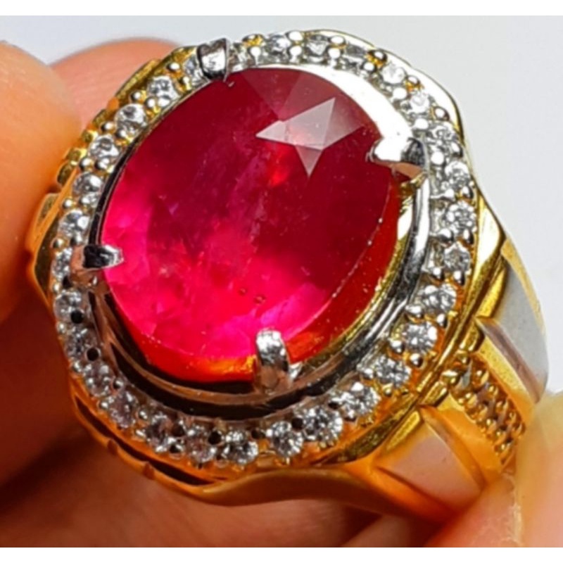 NATURAL RUBY DELIMA BURMA