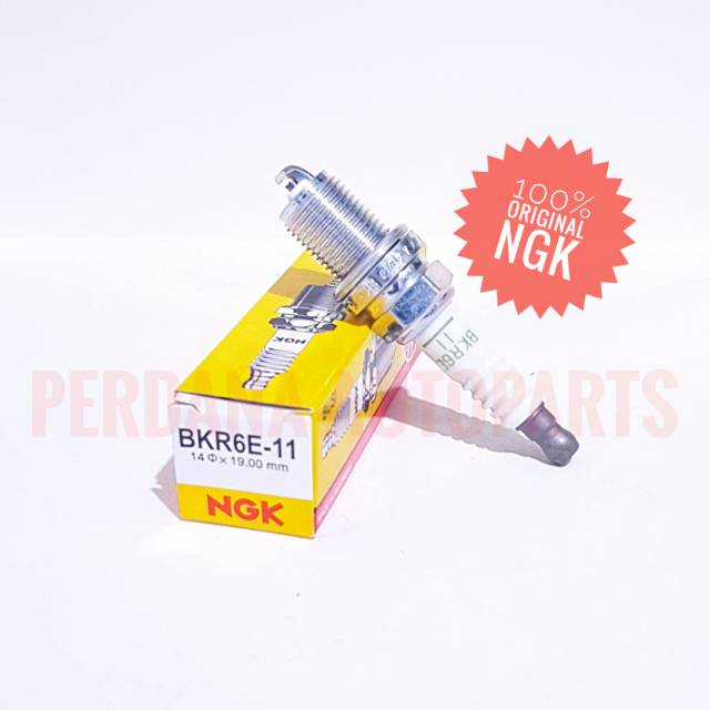 Busi NGK BKR6E-11 BKR6E11 Asli Original