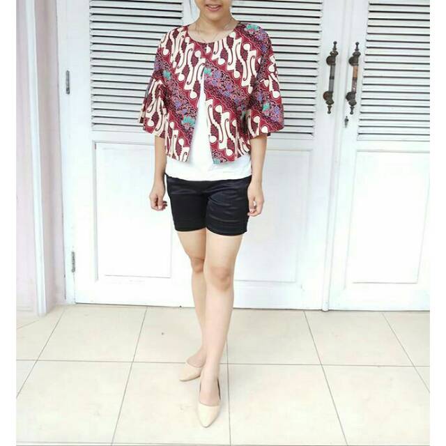 T078 Atasan wanita / Atasan batik wanita / Atasan batik / Baju batik wanita / Batik wanita
