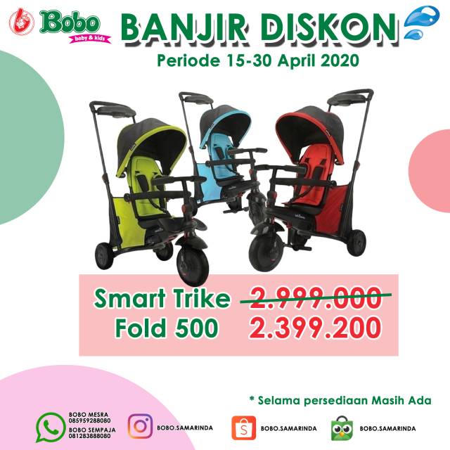 smart trike sfold 500