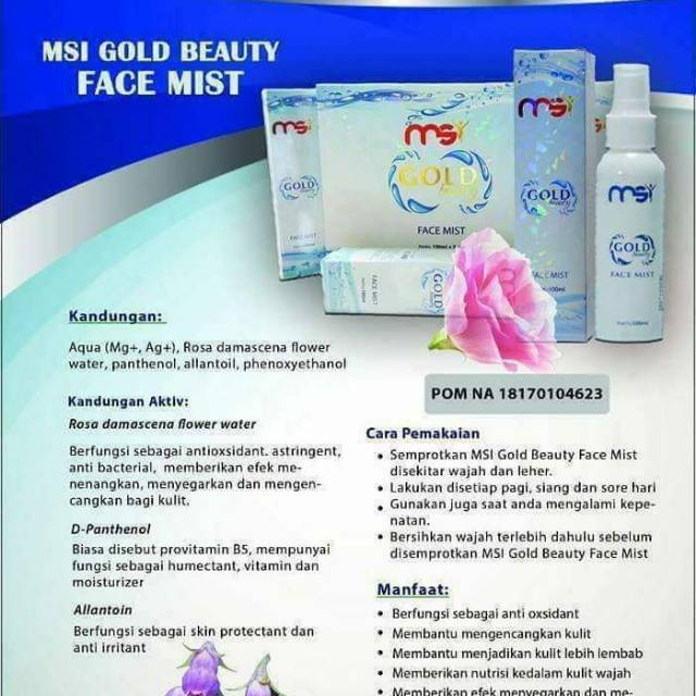 Face Mist MSI