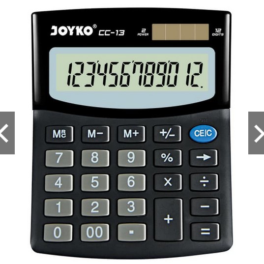 

Calculator Kalkulator Joyko CC-15A 12 Digits Murah