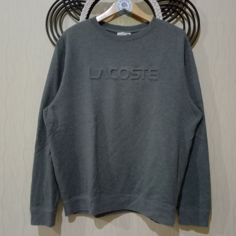 CREWNECK LACOSTE/CN/SECOND BRANDED/SEKEN/PL