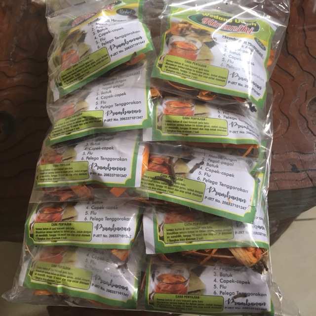 

Wedang uwuh kinanti jamu traditional dr nenek moyang