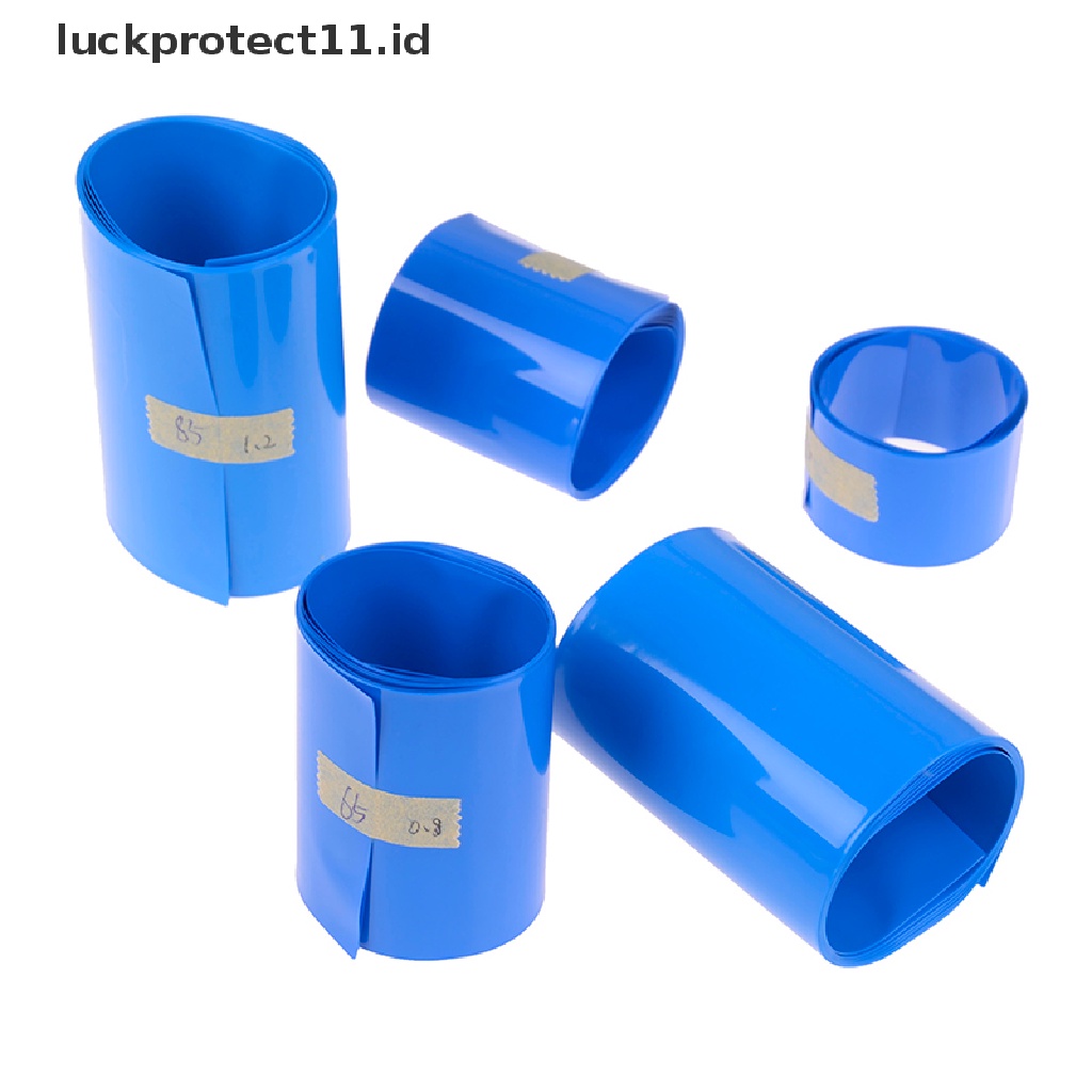 //HG&amp;ID// 18650 Li-ion Battery Heat Shrink Tube Wrap Skin PVC Shrinkable Film Tape Sleeves .