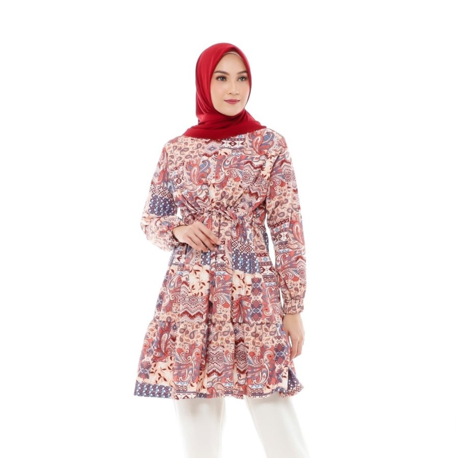 Tunik Muslimah Model Batik