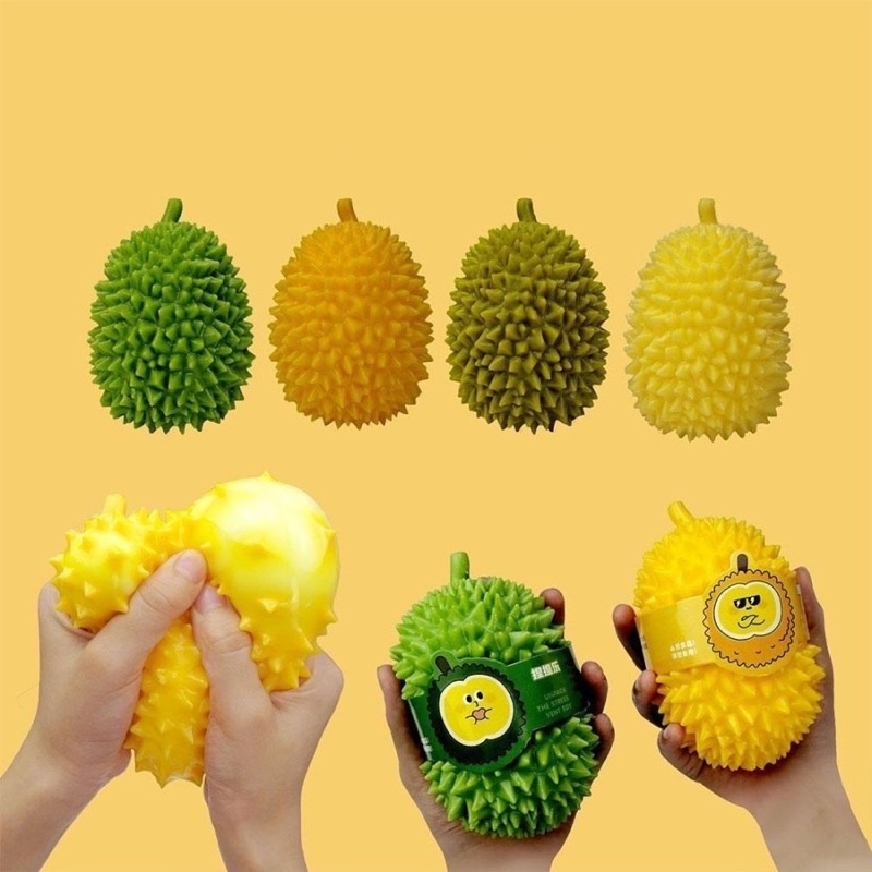 squishy durian jumbo soft squishy kucing cat neko  durian super lembut high quality besar squishy import