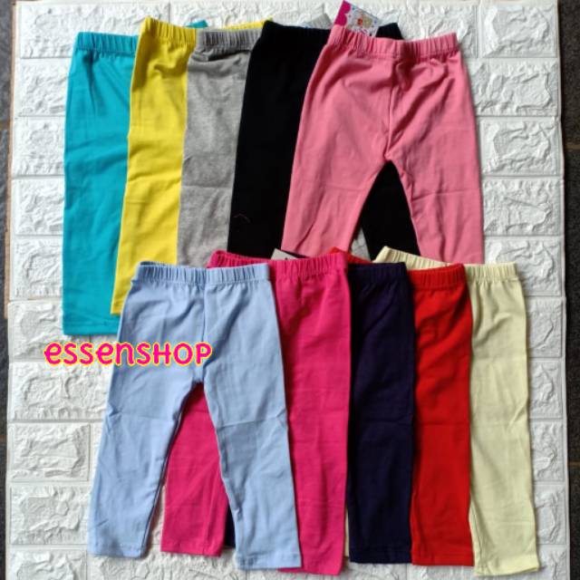 LEGGING BAYI polos Celana Panjang Size XS 0-9 bulan