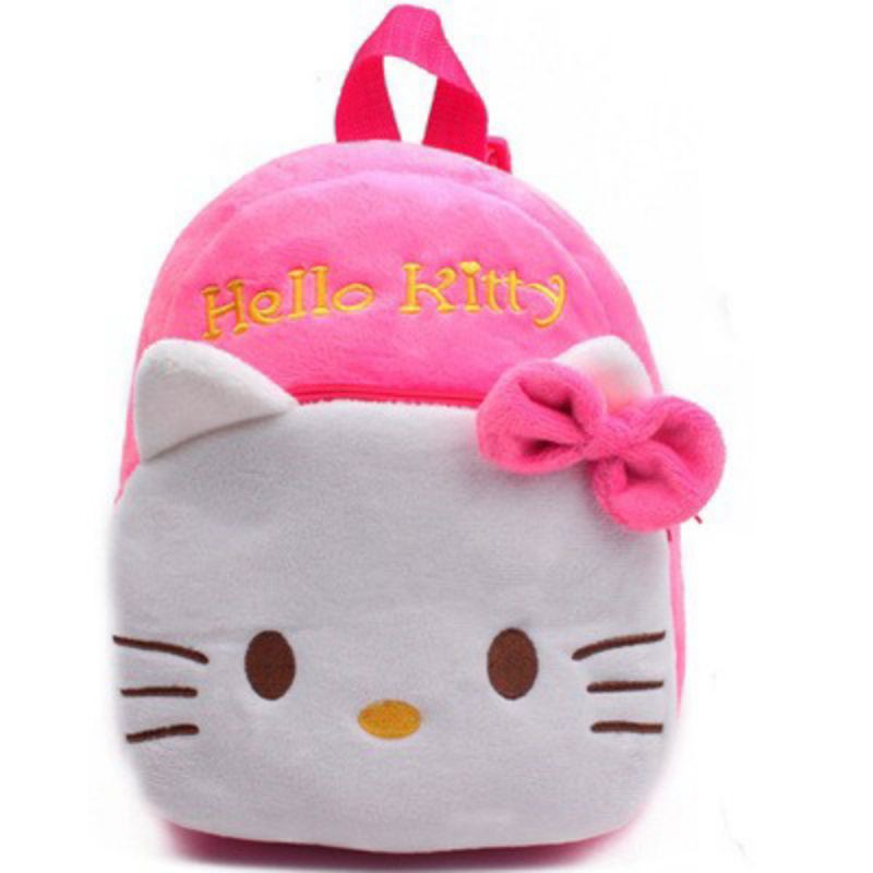 tas karakter boneka anak spedermen Superman helokiti miki banyak lainya