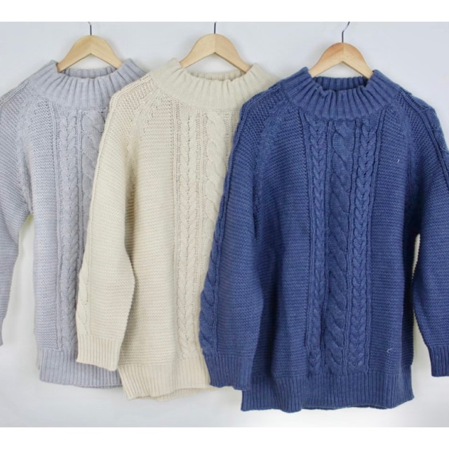 Sweater Rajut Wool Musim Dingin Infinity Baju Winter Mega Sweater Rajut Wool Musim Dingin Infinity Baju Winter Mega