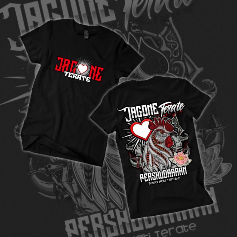 KAOS PSHT TERBARU AYAM JAGO TERATE KAOS DISTRO