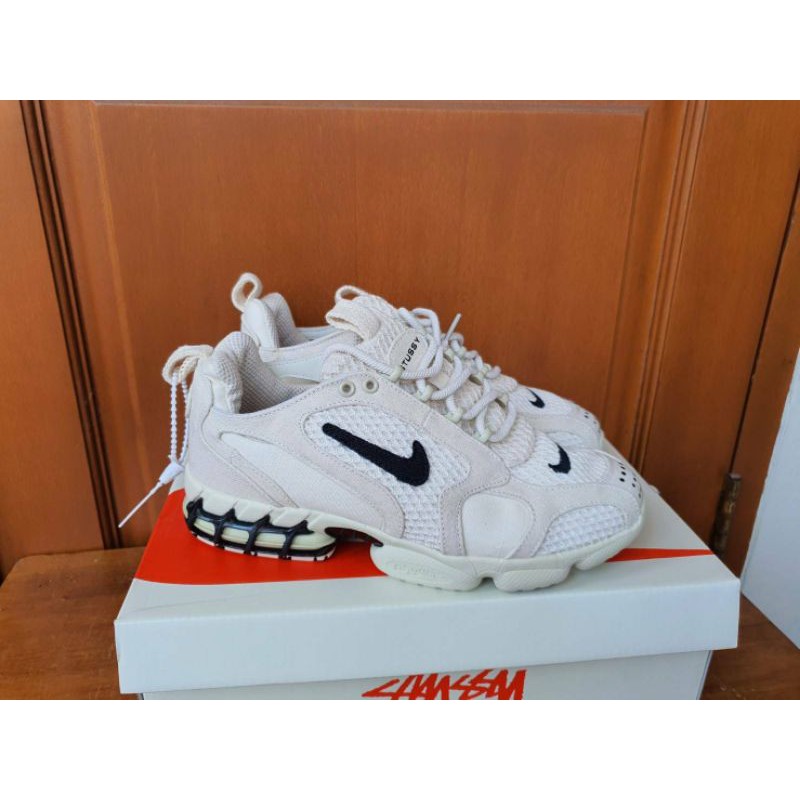 nike stussy air zoom spiridon cage 2 fossil