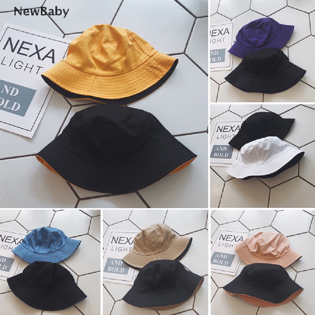 Topi Bucketfisherman Bahan Katun Untuk Bayi Lakilakiperempuan Fisherpantai