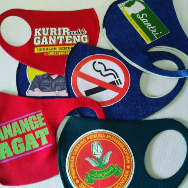 Masker Scuba Custom Print Langsung Jadi