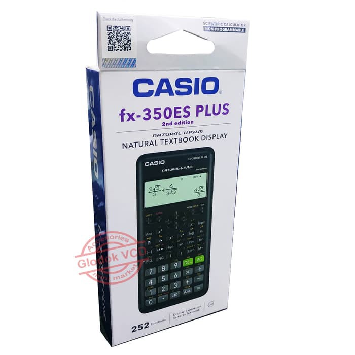 Casio FX-350ES Plus Calculator Scientific Kalkukator Ilmiah