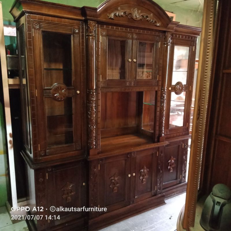 lemari jati | lemari tv | lemari hias