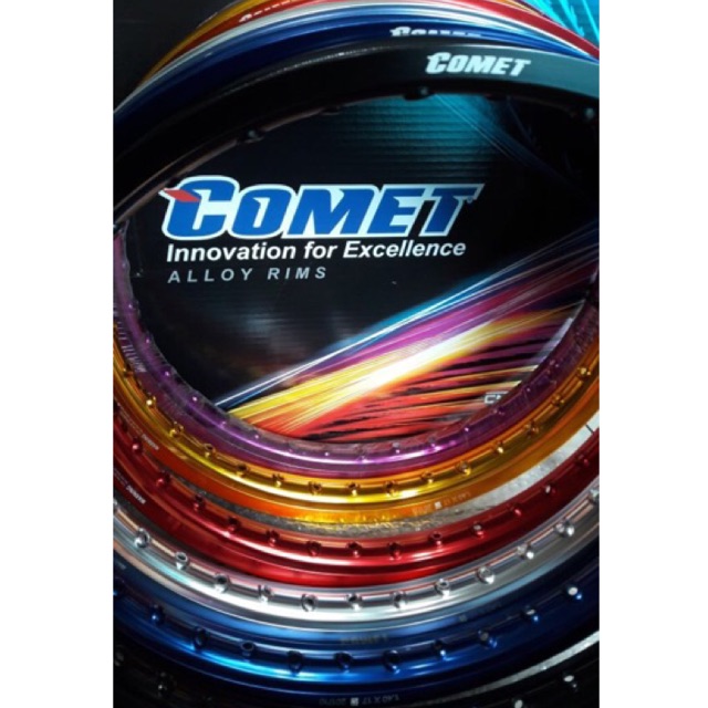 Velg comet ring 17- velg comet 140-17 sepasang . velg ring 17 comet ukuran 140 sepasang