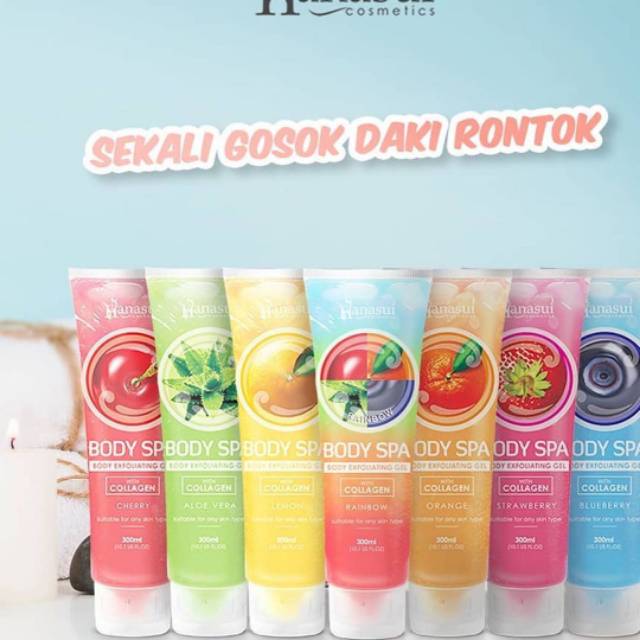 Hanasui body spa perontok daki