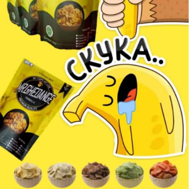 

Snack viral. Kripik pisang aneka rasa