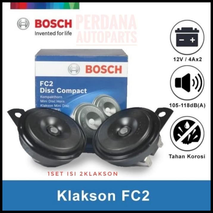 Jual Klakson Motor Bosch Fc2 + Relay Set Shopee Indonesia