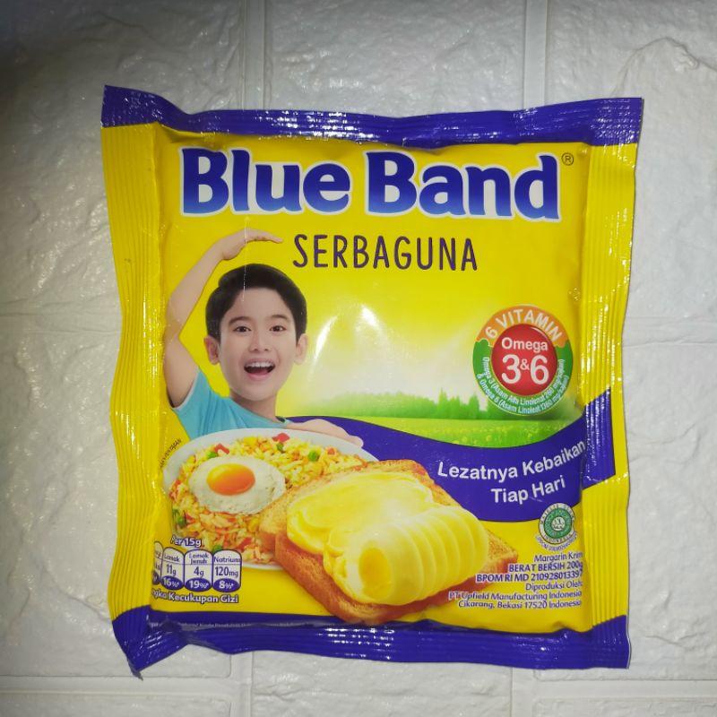 

BLUE BAND MARGARIN KRIM / MENTEGA SERBAGUNA KEMASAN POUCH 200g Warung Online