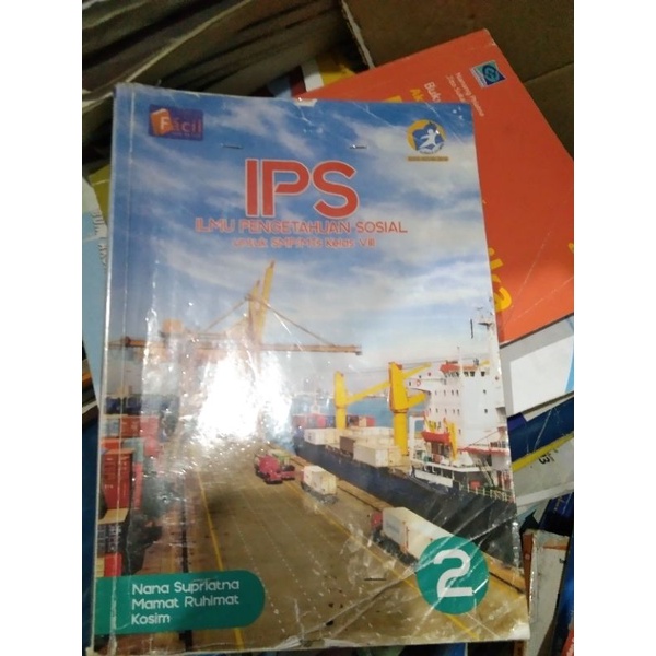 buku IPS SMP/ Mts kelas 2-8 penerbit facil
