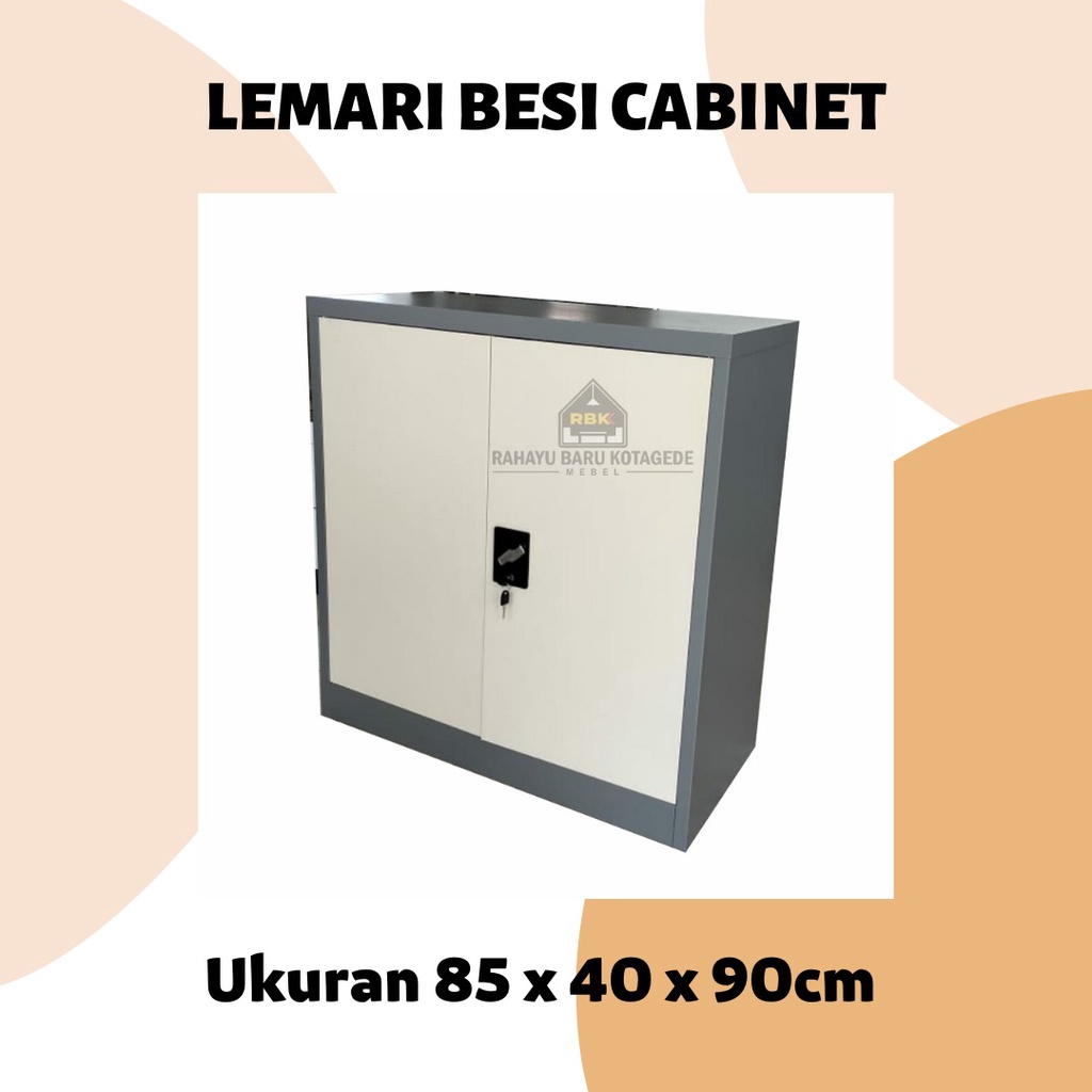 Lemari Arsip Pendek Filling Cbinet Besi Pendek Lemari Besi Kantor Jogja