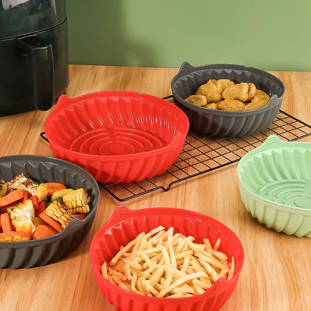 Top Foldable Silicone Pot Lembut Reusable Pizza Plate Baking Basket