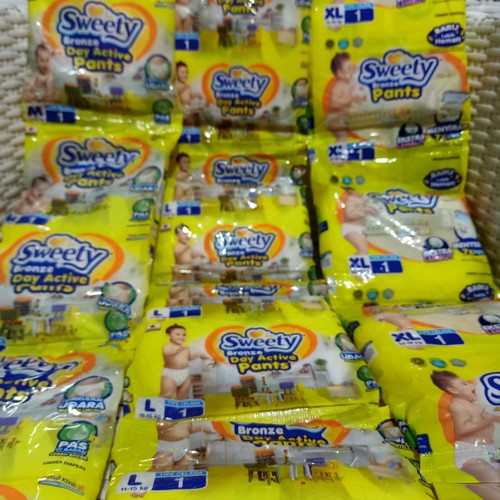 SWEETY pants 6 sachet /renceng S M L XL XXL