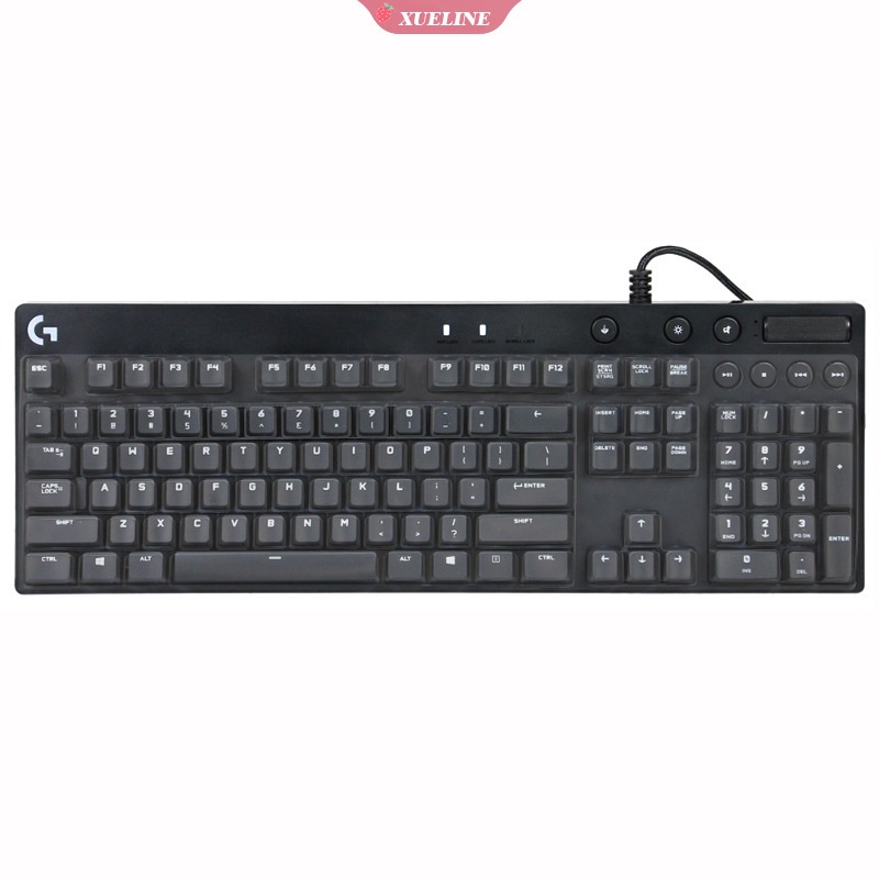 Casing Pelindung Keyboard Logitech G512 Universal Bahan Silikon Lembut Anti Debu Tahan Air