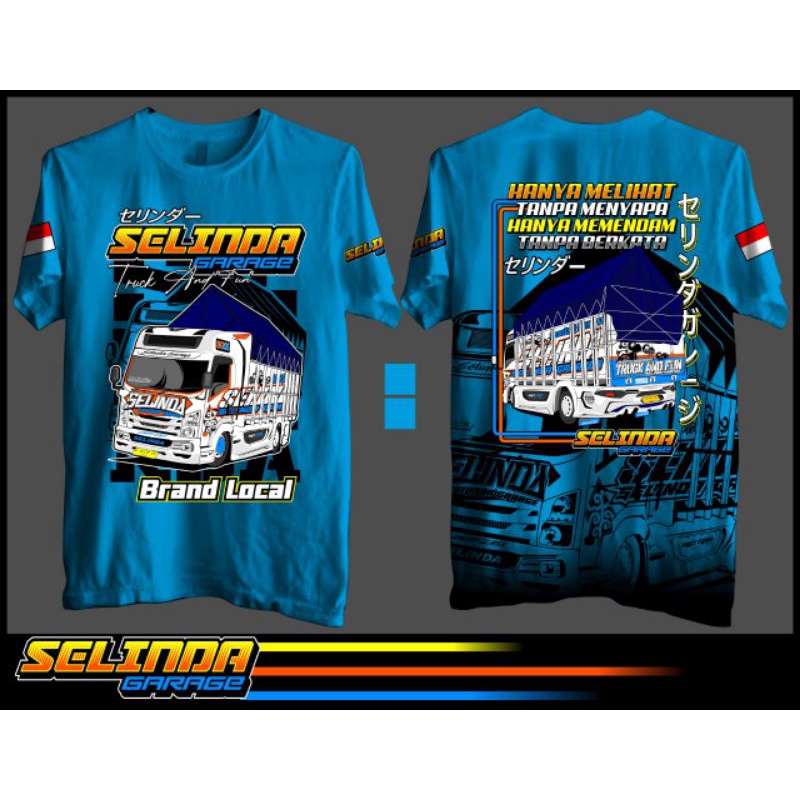 kaos Truk kaos trek kaos truck kaos selinda garage