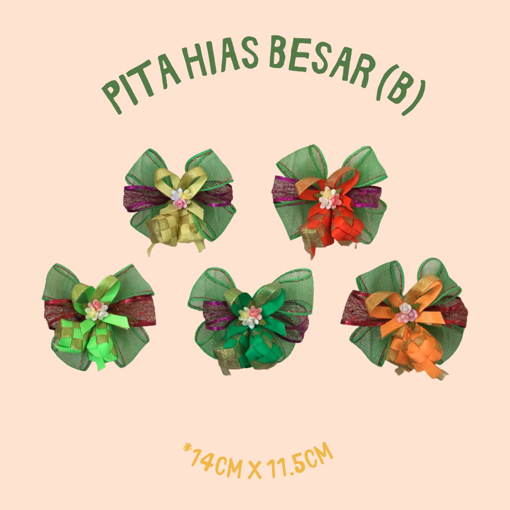 

Pita Hias Lebaran Idul Fitri Ketupat Untuk Hampers dan Parcel (Tipe B)