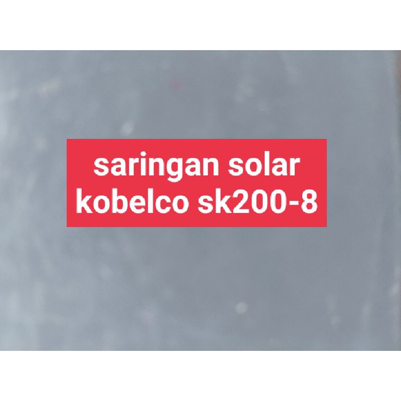 saringan solar sk200-8 kobelco