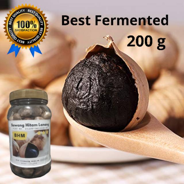 

Bawang Putih Hitam Tunggal Lanang Black Garlic BHM 200 gram Terbaik