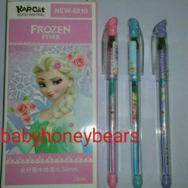 Pulpen gel karakter Frozen