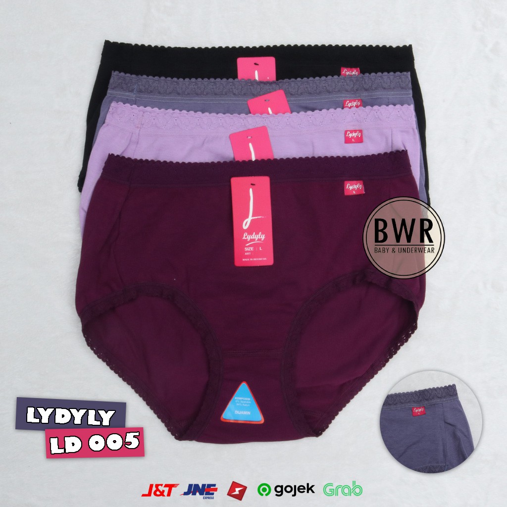 CD Lydyly LD 005 Renda | Celana Dalam Wanita Karet Renda [ VI S7 V9 ] Lydyly Bwr