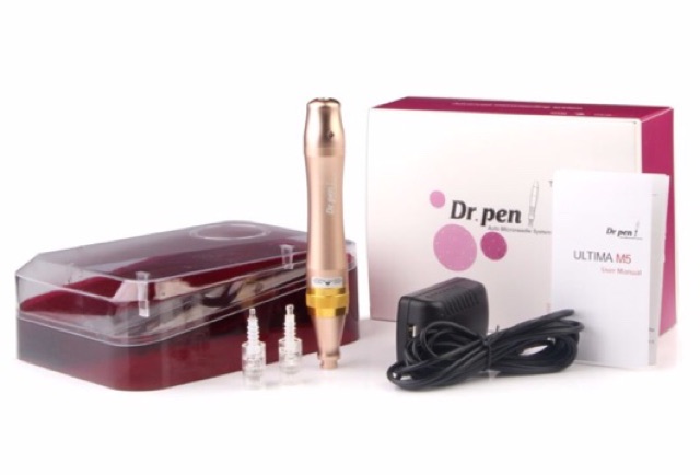 alat kecantikan mts bbglow dr pen m5 gold bopeng penetrasi bb glow   Dr Pen Ultima M 5 Non Wireless