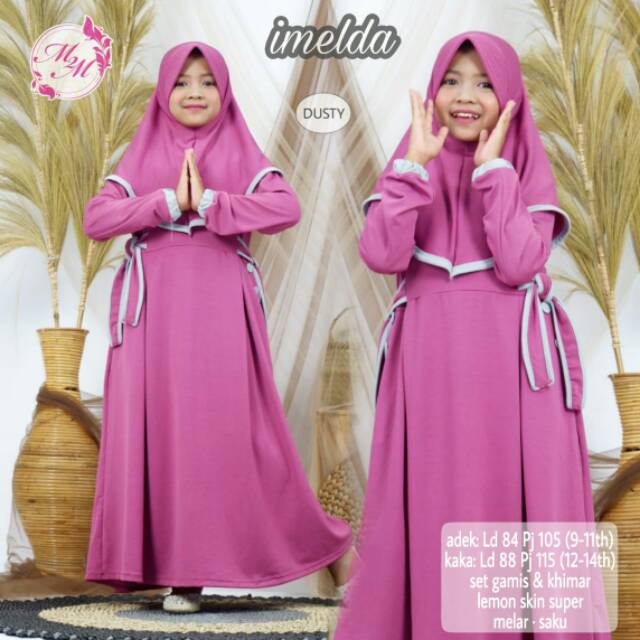 IMELDA GAMIS KHIMAR SET