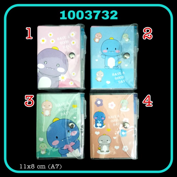 Pocket Notebook A7-60/Buku Catatan Kecil/Small Diary/Agenda - Dino, 1