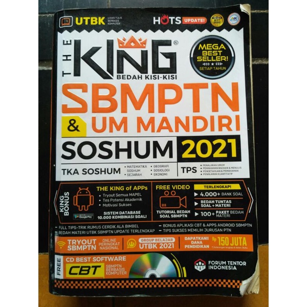 Preloved Buku The King SBMPTN 2021