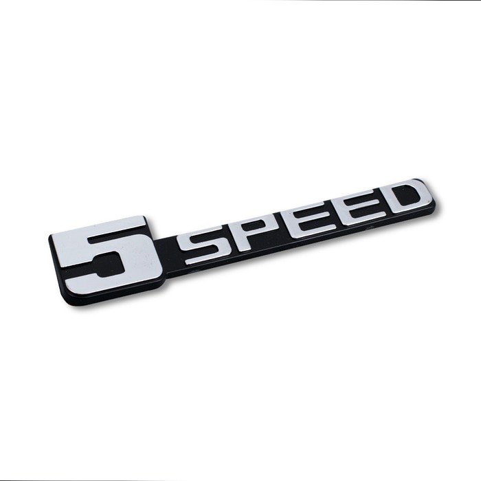 Emblem Mobil 5 Speed
