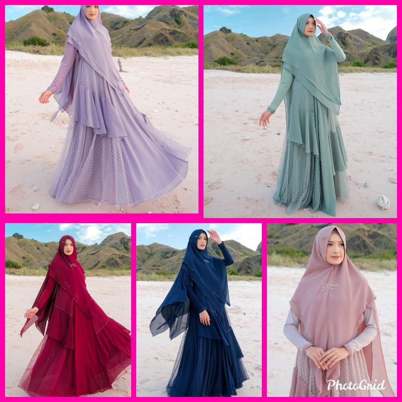 Haraya series syari by el.deena syari original