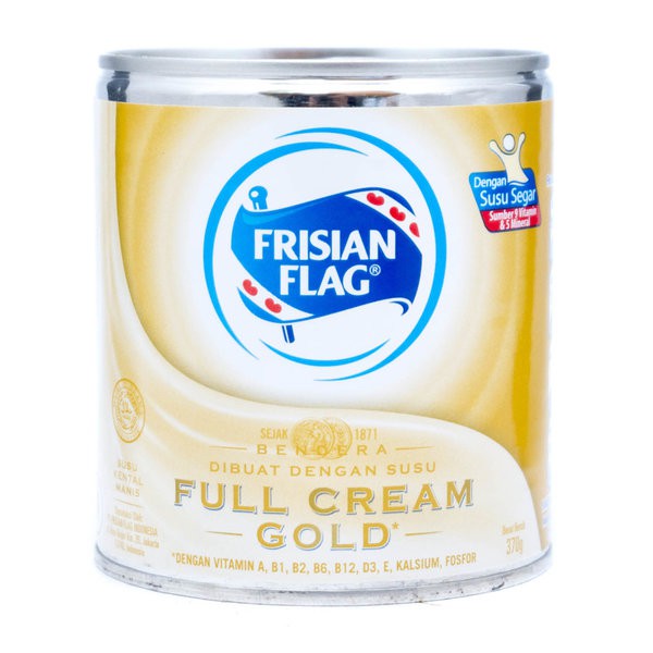 

Frisian Flag Full Cream Gold Sweet Condensed Milk 370gr