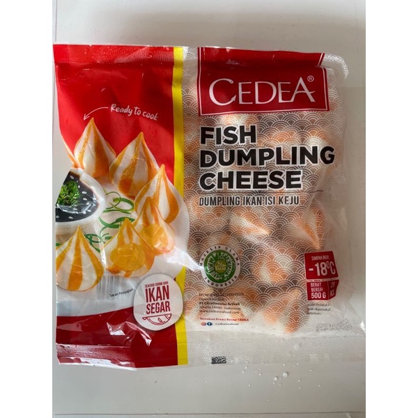 

Cedea fish dumpling cheese ikan isi keju 500gr (25)