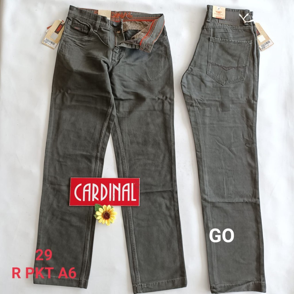 BB 29-PKT CARDINAL CASUAL CELANA POCKETS PANJANG Pria Fashion Laki Brand Kekinian Celana Chino