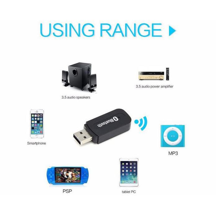 Usb Bluetooth Music Audio Receiver Transmitter Mobil Speaker