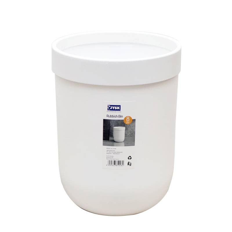 

JYSK Tempat Sampah Dustbin Billund White 8L