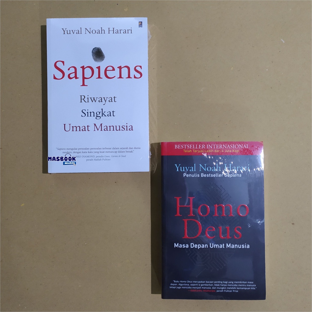 Jual PAKET BUKU SAPIENS & HOMO DEUS - Yuval Noah Harari | Shopee Indonesia