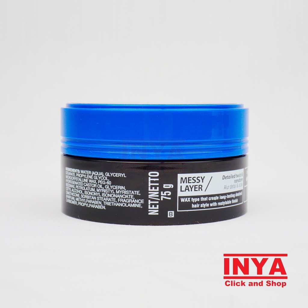 GATSBY STYLING WAX HARD AND FREE MESSY LAYER 75gr